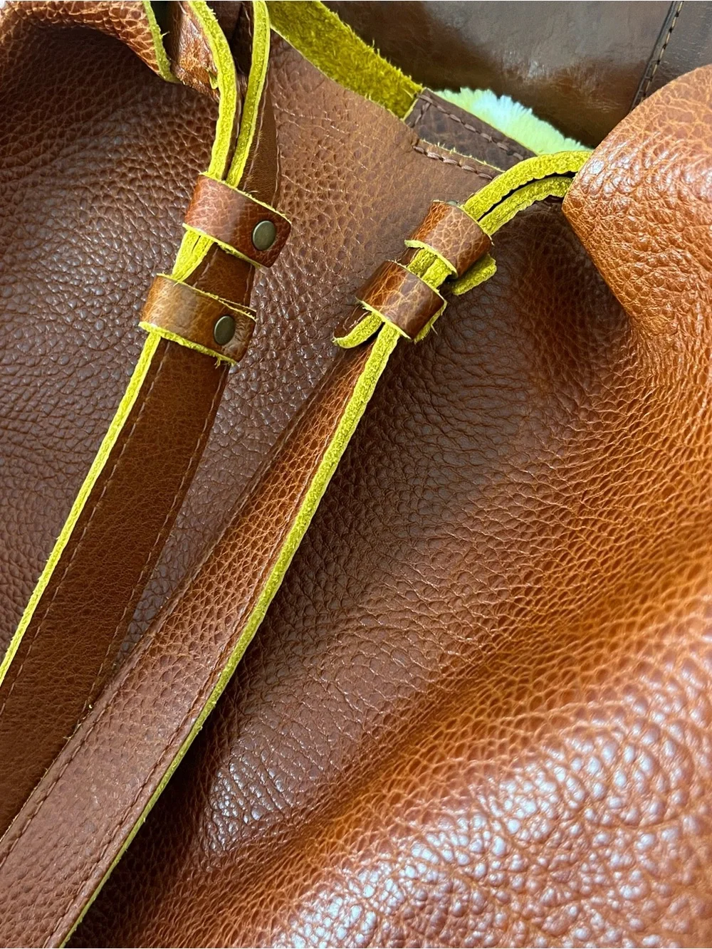 Portland leather Large Olivia shoulder bag